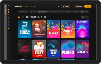 Sélection originale du Casino Spinstar. Jeux originaux du Casino Spinstar.