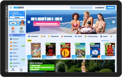 Onlyspins bonus bienvenue casino. Onlyspins accueil casino en ligne.