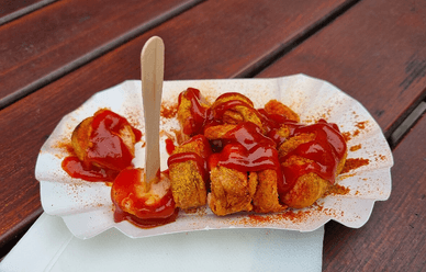 Legendären Currywurst