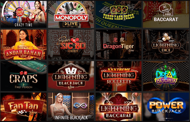 Evolution Gaming live casino