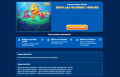 Bónus de boas-vindas no Fin-Spin sem código promocional