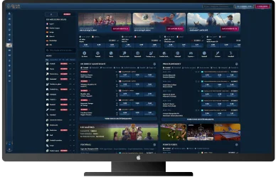 Interface paris sportifs RichRoyal.