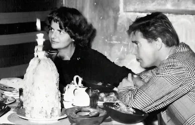 Bill Morrow ed Elsa Morante Morante e Morrow