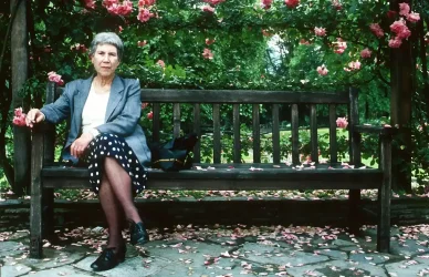 Natalia Ginzburg - foto dall'intervista Natalia Ginzburg foto