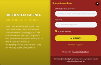 777 VAULT Casino Login