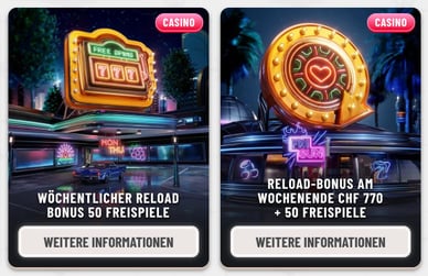 WynsCasino Reload Boni