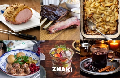 Julbord på Julafton