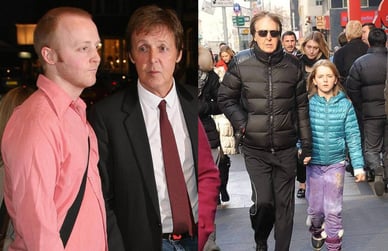 Paul McCartney en dochter Beatrice