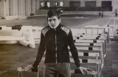 Георгій Гонгадзе на тренуванні, Тбілісі