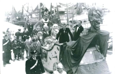 Carnevale di Palermo, foto storica
