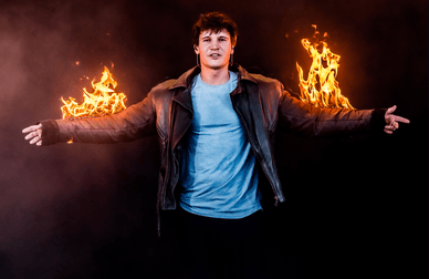 Der charismatische und strahlende Wincent Weiss