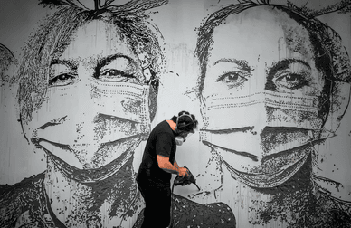 Alexandre Farto, autor de um estilo único de arte urbana