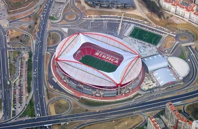 Excursão ao Estádio da Luz em Portugal
