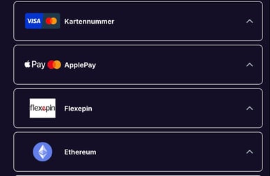 Kontoaufladung Casino Kontoaufladung in Turbowins Online Casino