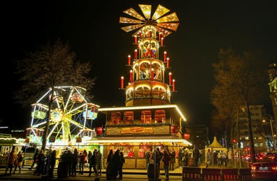 Mannheim Weihnachtsmarkt Pyramide