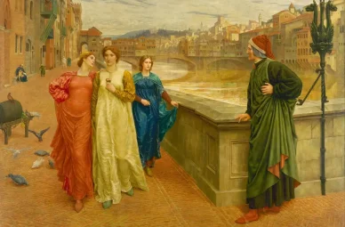 Dante Alighieri e Beatrice Beatrice e Dante