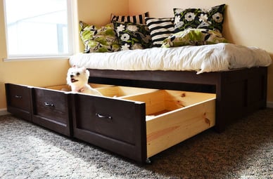 Daybed with Storage Trundle Drawers
