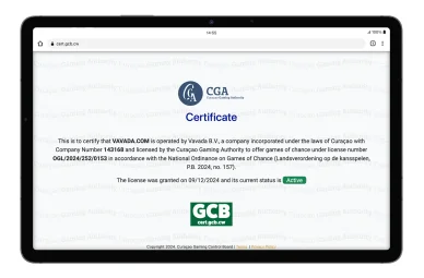 Vavada лицензиясы Вавада үшін Кюрасао лицензиясы