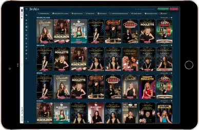 Live casino BetAlice app. Casino live BetAlice mobile.