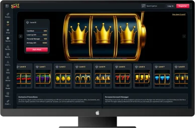 TheSlotz Casino et niveaux VIP. Programme VIP avec cashback sur TheSlotz Casino.