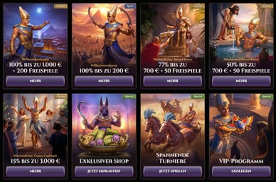 Boni im Unbekannte Online Casinos