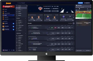 Smash Casino section sports. Smash Casino paris sportifs en direct.