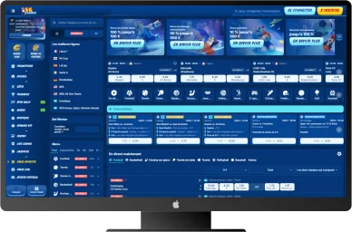 Interface paris sportifs SGCasino.