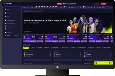 Paris sportifs sur Opabet Casino.