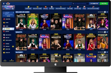 Live casino BigClash. Casino en direct avec croupiers BigClash.