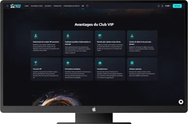 Programme VIP exclusif de NovaDreams Casino.