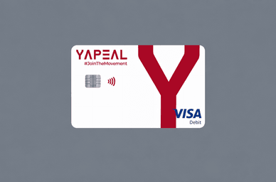 Die YAPEAL Karte (Visa-Debitkarte)