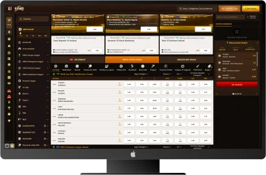 Paris en ligne Lizaro Casino cotes. Paris sportifs Lizaro Casino interface.