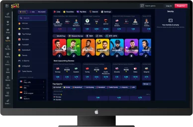 TheSlotz Casino avec section sports. Paris sportifs en direct sur TheSlotz Casino.