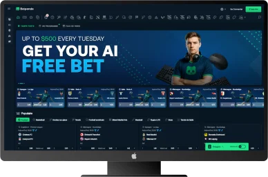 Section paris sportifs BetPanda casino.