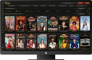 Casino en direct sur Kyngs. Jeux de casino en direct sur Kyngs.