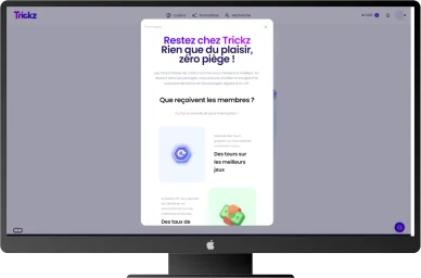 Programme VIP Trickz Casino.
