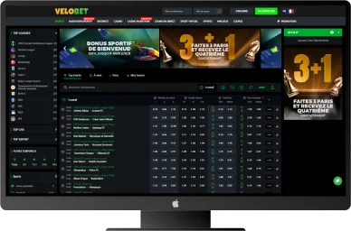 Paris sportifs Velobet.