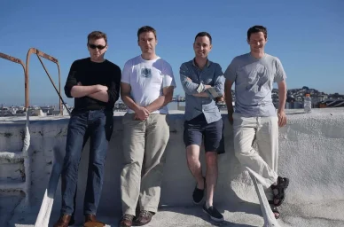 David Barrett, Des Traynor, Eoghan McCabe, and Ciaran Lee