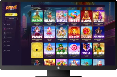 Jeux populaires sur Prive Casino.