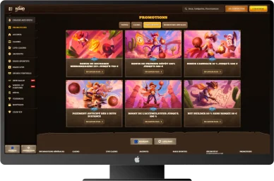 Promotions sport Lizaro Casino bonus actifs. Bonus sport Lizaro Casino offres paris.