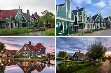zaanse schans huisjes