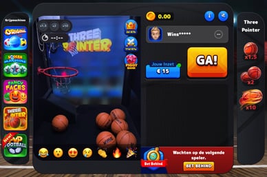 three pointer bonus crab casino