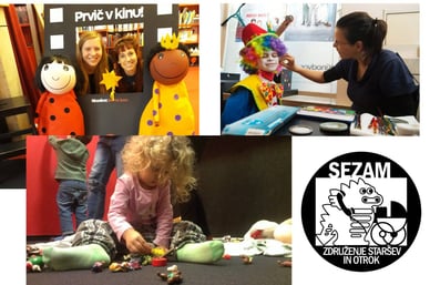 združenje mladih, staršev in otrok Sezam