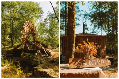 GOAT Community Festival – instalações artísticas e sauna na floresta