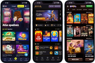 Mobiel online gokken Spanje