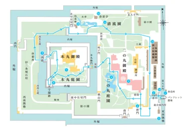 観覧モデルコース 二条城 観覧モデルコース