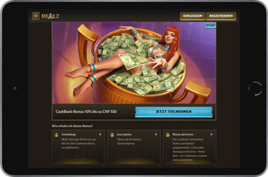 Live Cashback Realz Casino Cashbacks Realz Casino
