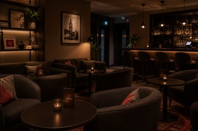 Lounge- und Barbereich der Spielbank Hamburg Erfahrungen