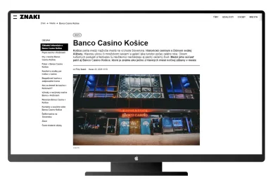 Banco Casino Košice Kasíno “Banco” v Košiciach