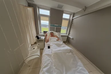 Микола Зирянов в лікарні 